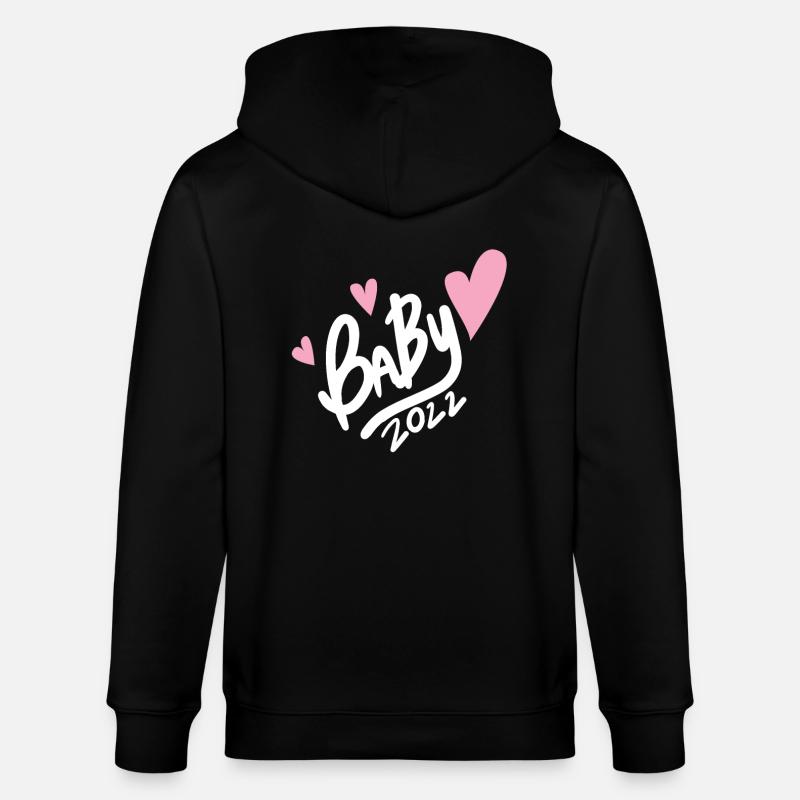 Bébé 2022 - Nouveau-né 2022 - Veste à capuche bio CULTIVATOR Stanley/Stella Unisexe - noir