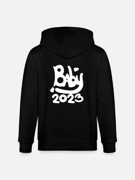 Baby 2023 - Stanley/Stella CULTIVATOR  Unisex Organic Hooded Jacket - black