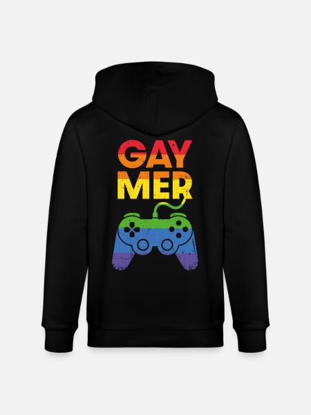 Gaymer - Stanley/Stella CULTIVATOR Unisex Organic Hooded Jacket - black