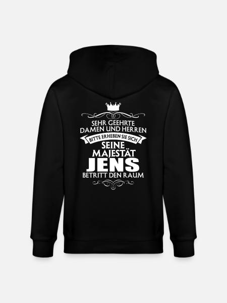 JENS - Majestät - Stanley/Stella Unisex Bio-Kapuzenjacke CULTIVATOR - Schwarz