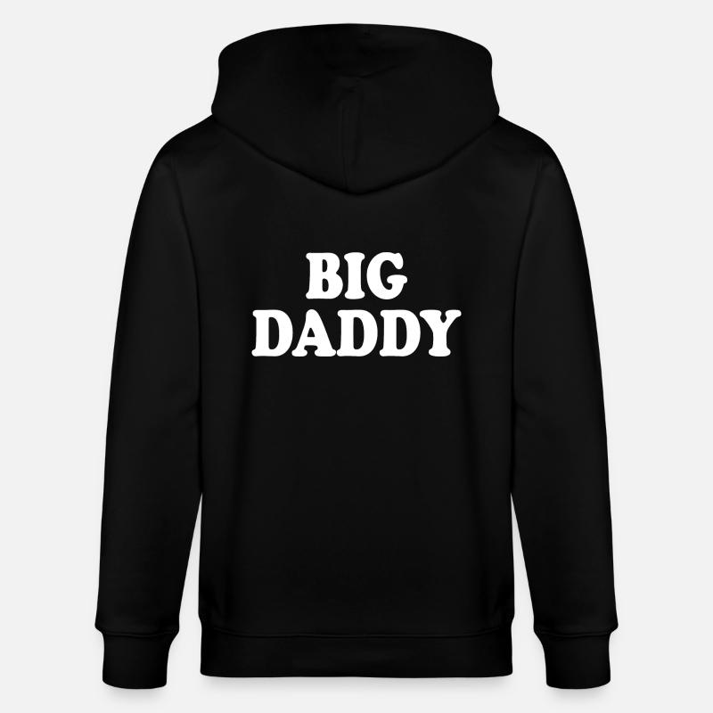 Big daddy - Stanley/Stella Unisex Bio-Kapuzenjacke CULTIVATOR  - Schwarz
