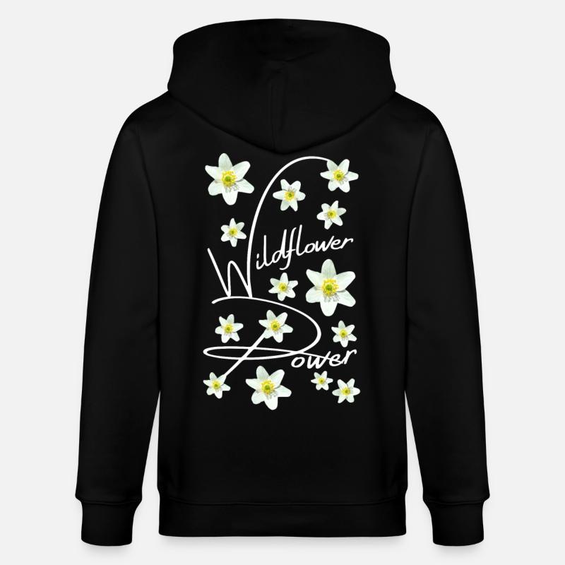 ANÉMONE SYLVIE - Veste à capuche bio CULTIVATOR Stanley/Stella Unisexe - noir