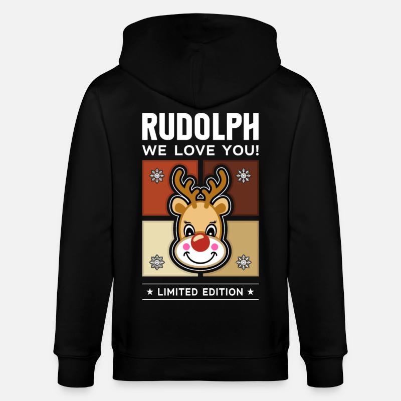 Rudolph - Veste à capuche bio CULTIVATOR Stanley/Stella Unisexe - noir