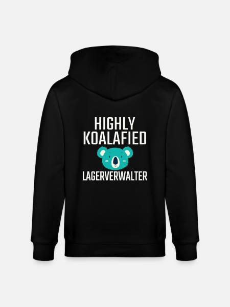 Storage Manager Koalafied - Stanley/Stella CULTIVATOR  Unisex Organic Hooded Jacket - black