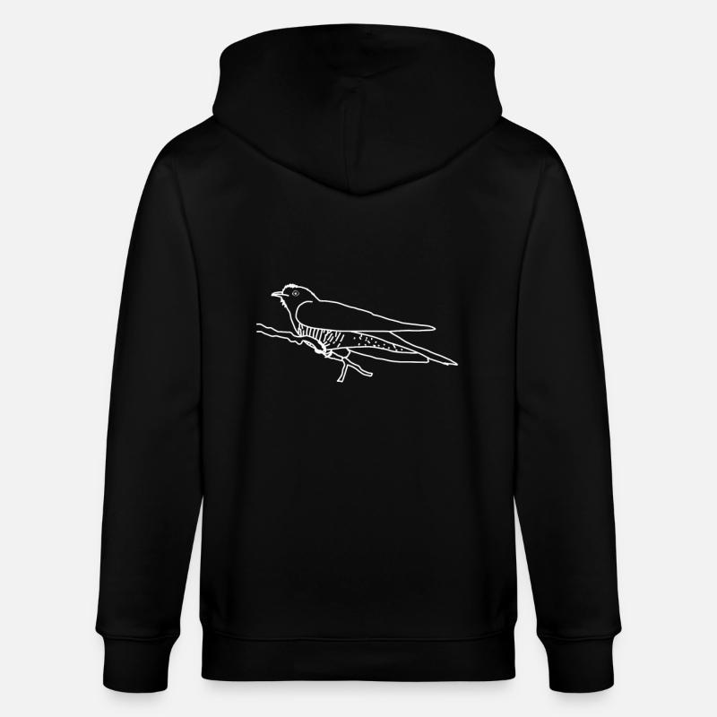 Kuckuck - Stanley/Stella Unisex Bio-Kapuzenjacke CULTIVATOR - Schwarz