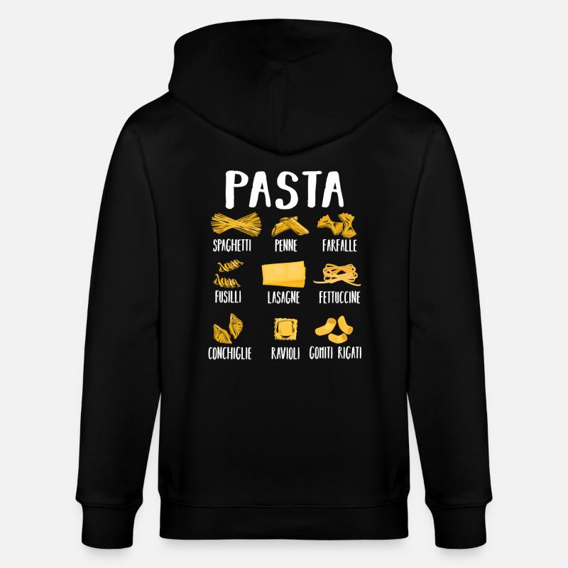 Pasta - Stanley/Stella Unisex Bio-Kapuzenjacke CULTIVATOR  - Schwarz