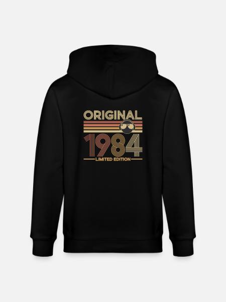 1984 - Stanley/Stella CULTIVATOR  Unisex Organic Hooded Jacket - black