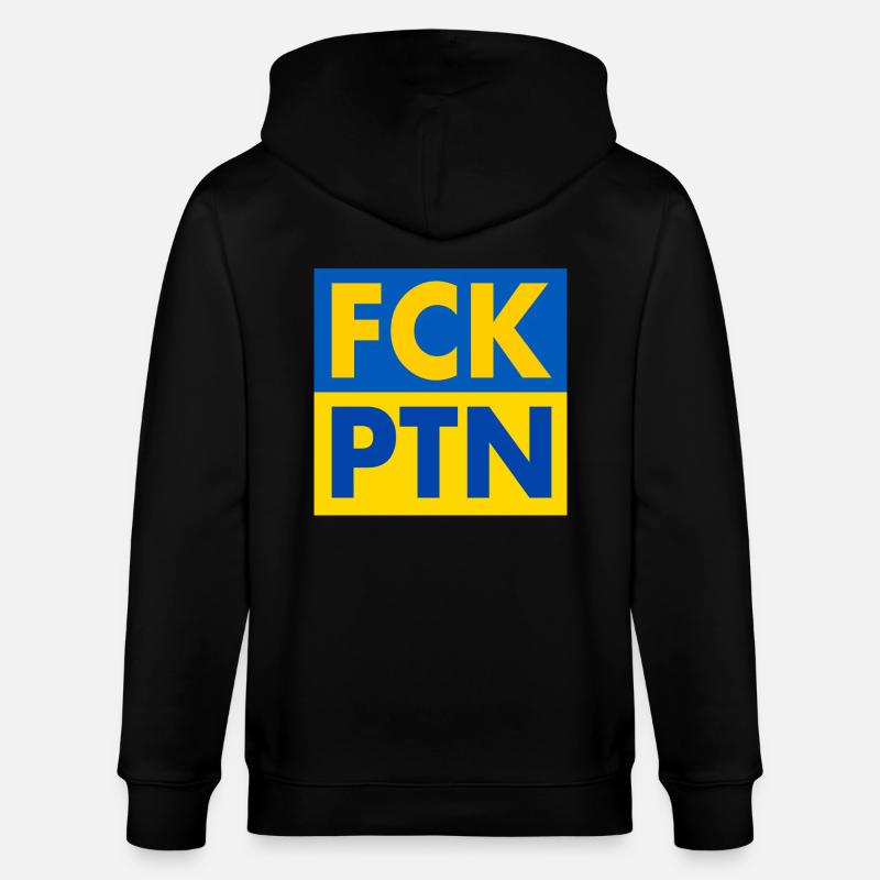 Fck ptn - Veste à capuche bio CULTIVATOR Stanley/Stella Unisexe - noir
