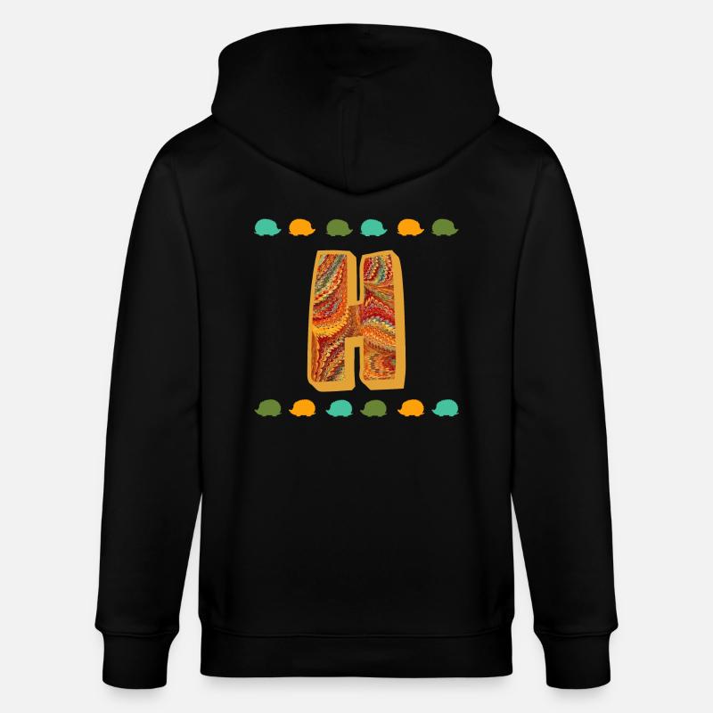 Hérisson E 22 h - Veste à capuche bio CULTIVATOR Stanley/Stella Unisexe - noir