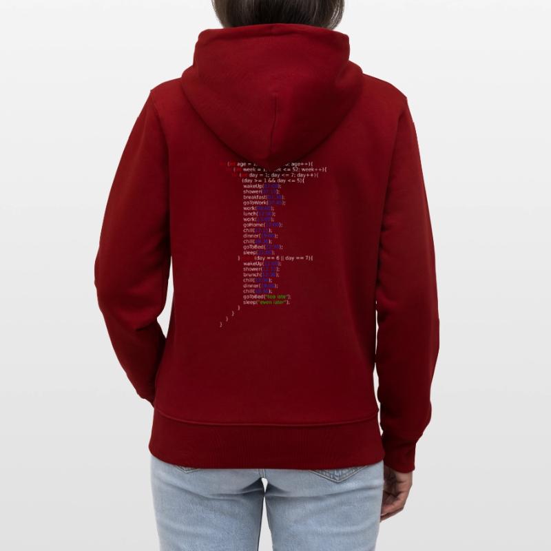 Ma vie - Java Code Veste à capuche bio CULTIVATOR Stanley/Stella Unisexe