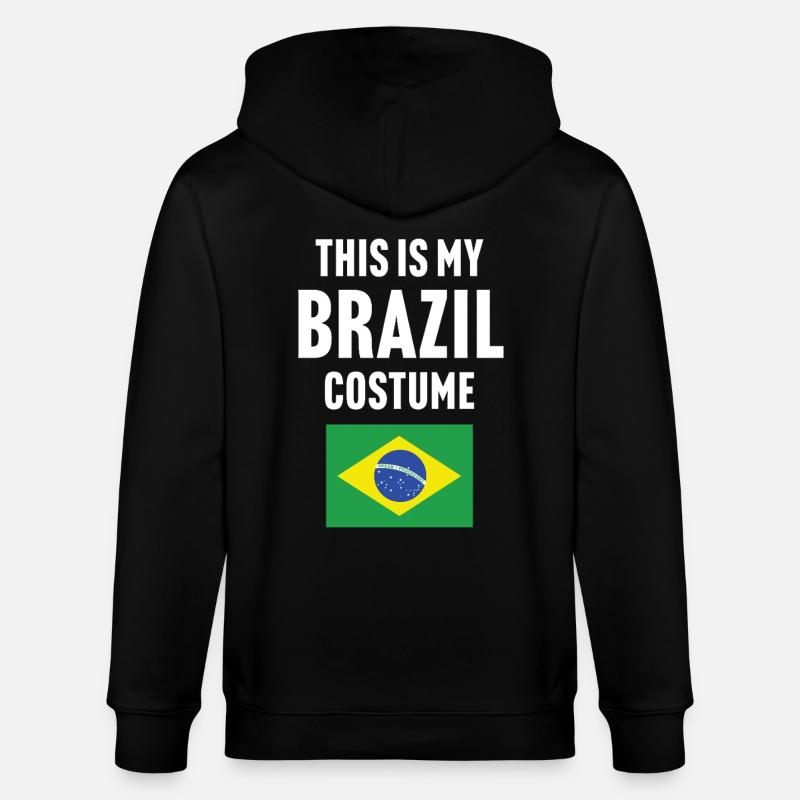 C’est mon costume du Brésil - Veste à capuche bio CULTIVATOR Stanley/Stella Unisexe - noir