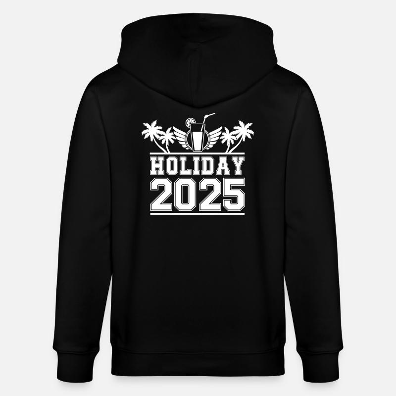 Holiday 2025 - Stanley/Stella Unisex Bio-Kapuzenjacke CULTIVATOR  - Schwarz