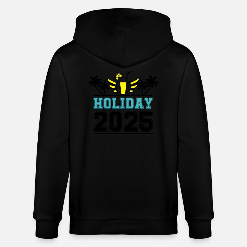 Vacances 2025 - Veste à capuche bio CULTIVATOR Stanley/Stella Unisexe - noir