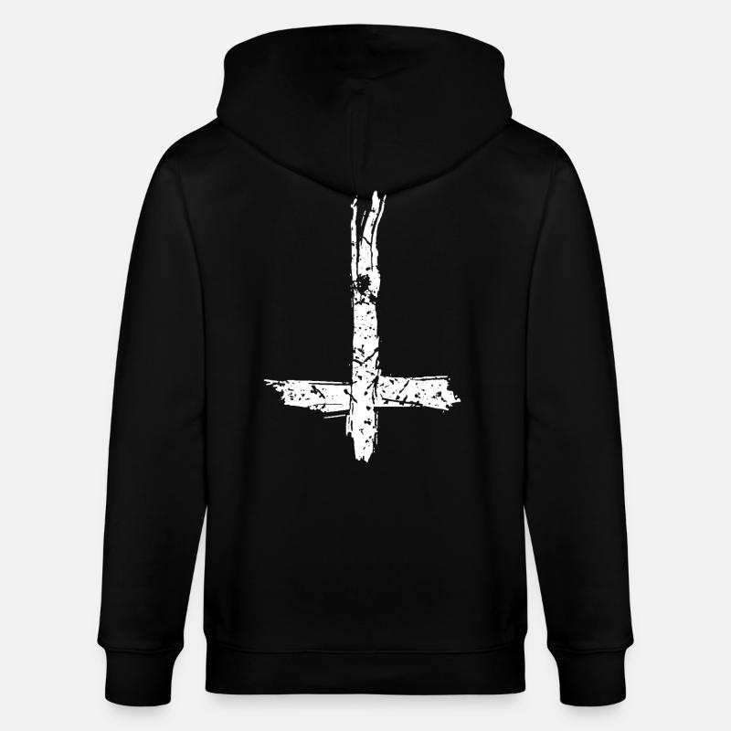 Croix de Saint-Pierre - Veste à capuche bio CULTIVATOR Stanley/Stella Unisexe - noir