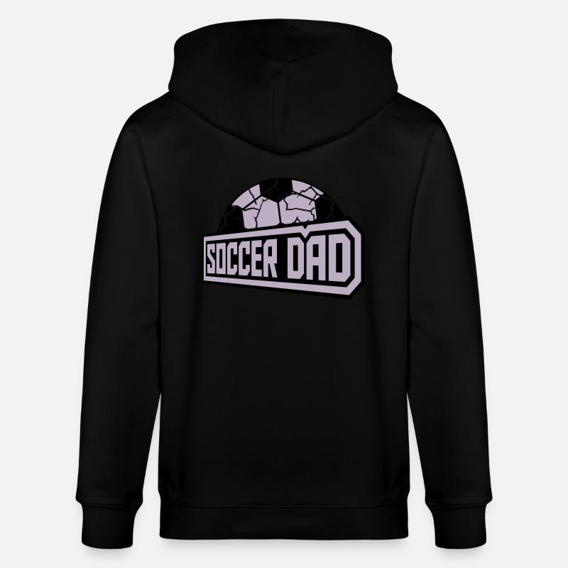 Champion Soccer Dad Logo - Veste à capuche bio CULTIVATOR Stanley/Stella Unisexe - noir