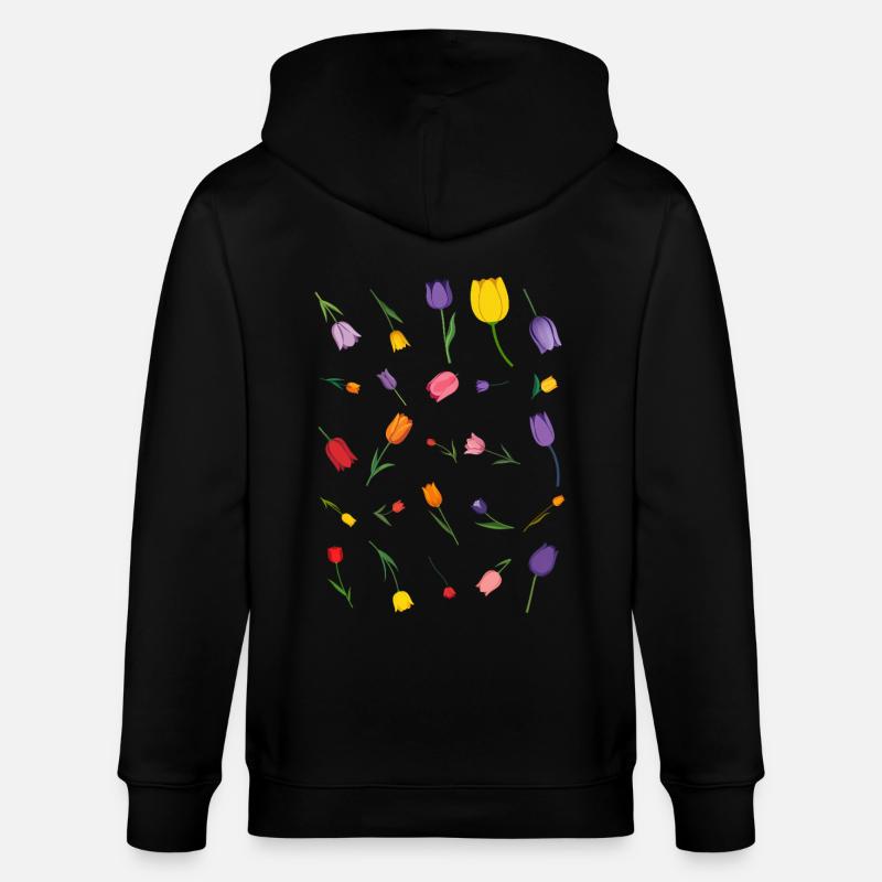 Source - Veste à capuche bio CULTIVATOR Stanley/Stella Unisexe - noir