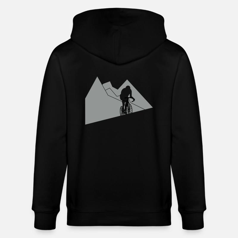 Grimpeur - Veste à capuche bio CULTIVATOR Stanley/Stella Unisexe - noir