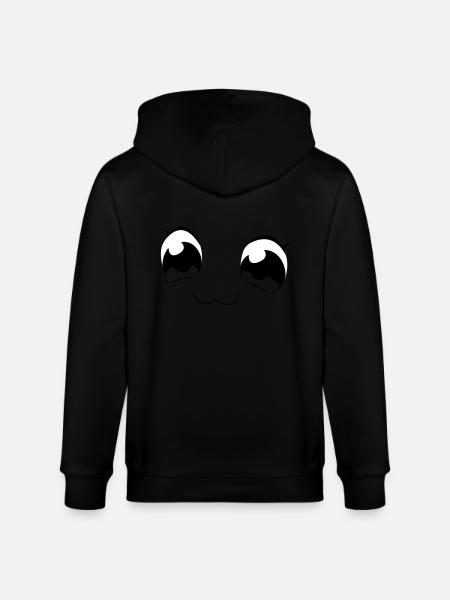 eyes - Stanley/Stella CULTIVATOR  Unisex Organic Hooded Jacket - black