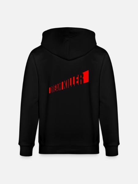 dream killer pessimists quote - Stanley/Stella CULTIVATOR Unisex Organic Hooded Jacket - black
