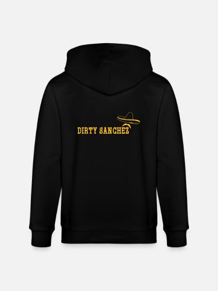 Dirty Sanchez - Stanley/Stella CULTIVATOR Unisex Organic Hooded Jacket - black
