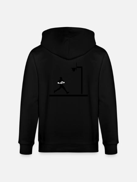 basket - Veste à capuche bio CULTIVATOR Stanley/Stella Unisexe - noir