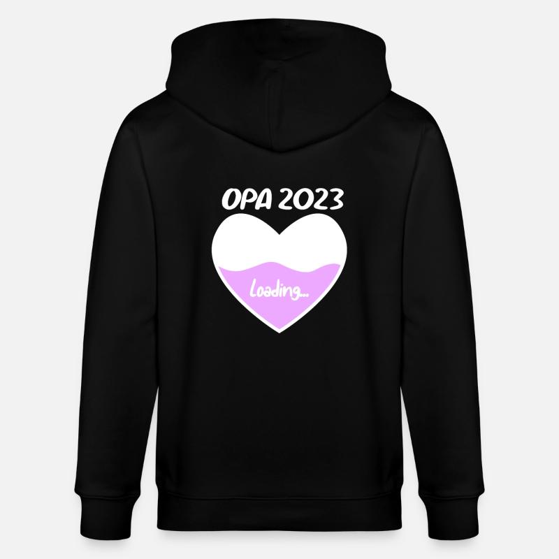 Opa 2023 loading - Stanley/Stella Unisex Bio-Kapuzenjacke CULTIVATOR  - Schwarz