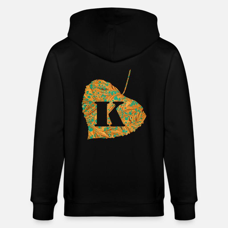 Feuille E 95 K - Veste à capuche bio CULTIVATOR Stanley/Stella Unisexe - noir