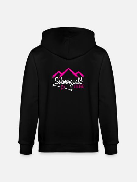 Ich Liebe Schwarzwald - Stanley/Stella Unisex Bio-Kapuzenjacke CULTIVATOR  - Schwarz