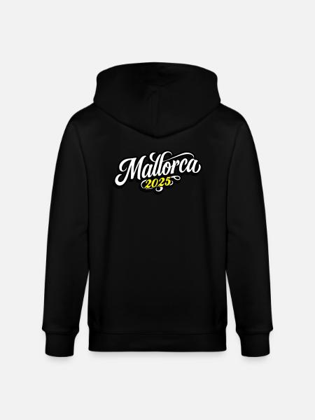 Mallorca 2025 - Stanley/Stella Unisex Bio-Kapuzenjacke CULTIVATOR - Schwarz
