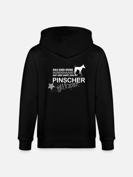 Pinscher - Stanley/Stella Unisex Bio-Kapuzenjacke CULTIVATOR - Schwarz