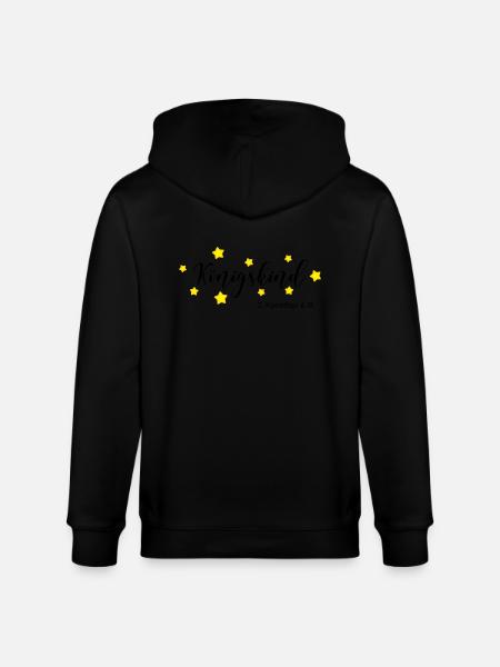 Koenigskind - Korinther - Stanley/Stella Unisex Bio-Kapuzenjacke CULTIVATOR - Schwarz