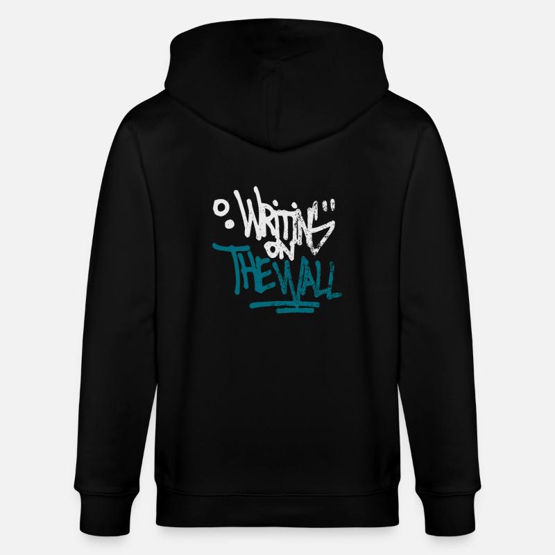 Graffiti - Veste à capuche bio CULTIVATOR Stanley/Stella Unisexe - noir