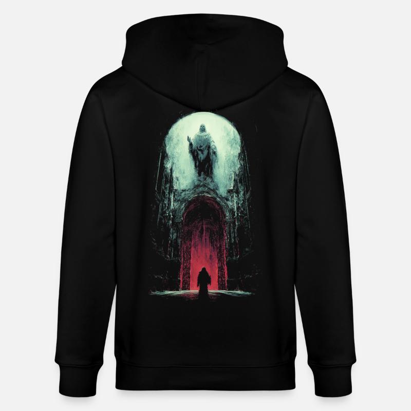 Rendez-vous8 à Valhalla - Veste à capuche bio CULTIVATOR Stanley/Stella Unisexe - noir