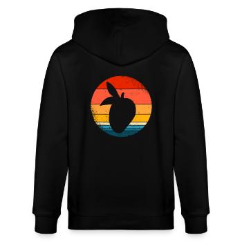 Mangue - Veste à capuche bio CULTIVATOR Stanley/Stella Unisexe - noir - Dos - Anna (173cm)