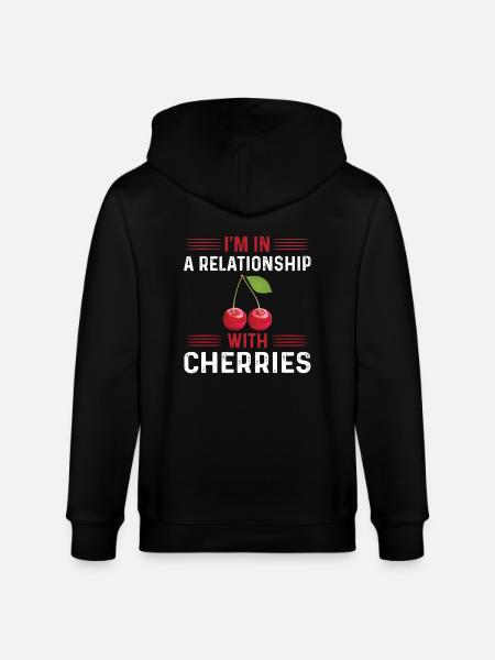 Cherry T-Shirt - Stanley/Stella CULTIVATOR  Unisex Organic Hooded Jacket - black