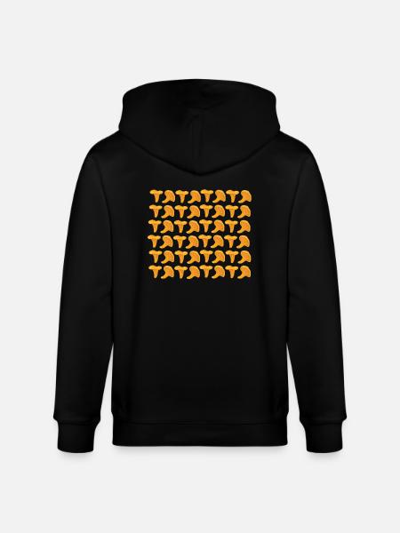 Pfifferlinge - Stanley/Stella Unisex Bio-Kapuzenjacke CULTIVATOR - Schwarz