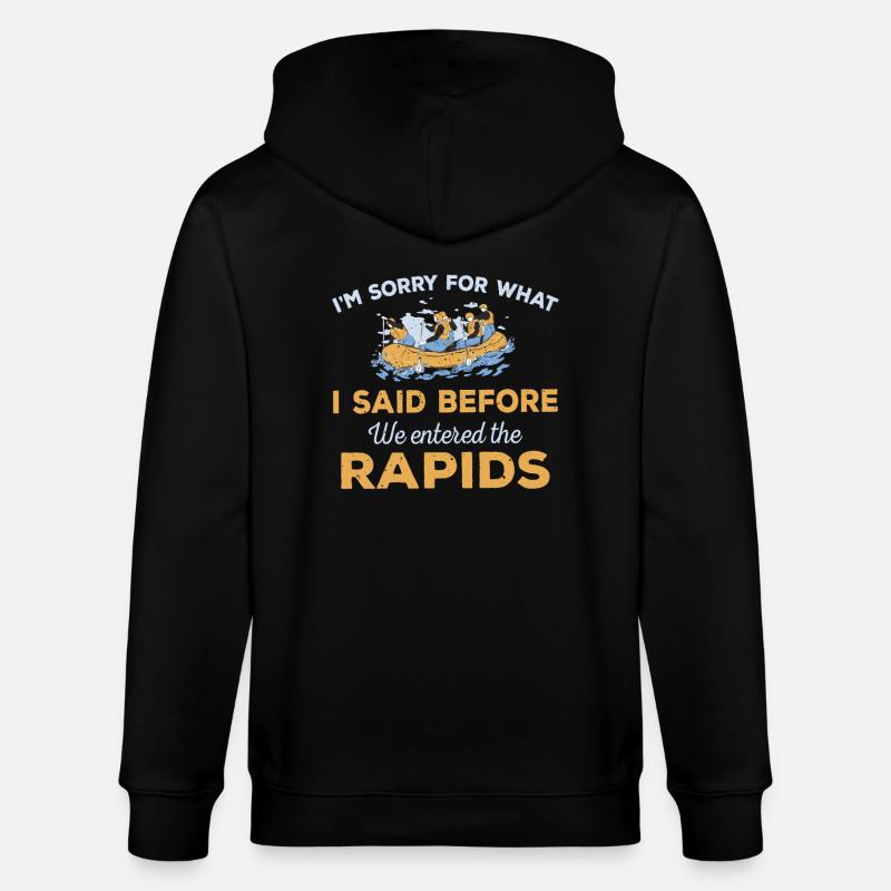 Rafting - Veste à capuche bio CULTIVATOR Stanley/Stella Unisexe - noir