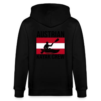 Chemise autrichienne Kayak Crew Kajak - Veste à capuche bio CULTIVATOR Stanley/Stella Unisexe - noir - Dos - Anna (173cm)