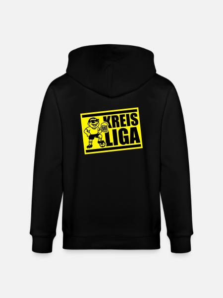 Kreisliga Fussball - Stanley/Stella Unisex Bio-Kapuzenjacke CULTIVATOR - Schwarz