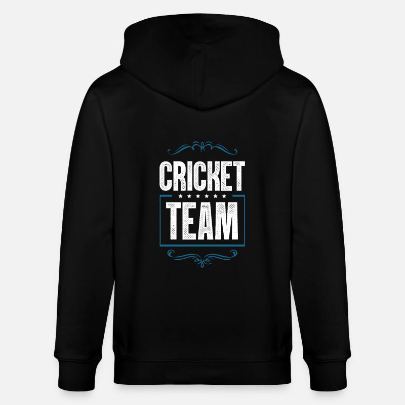 Équipe de cricket - Veste à capuche bio CULTIVATOR Stanley/Stella Unisexe - noir