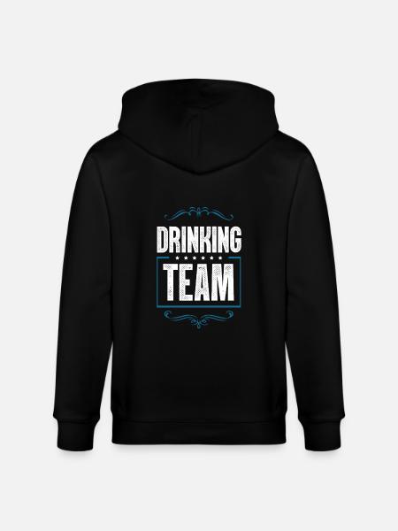 Drinking Crew - Stanley/Stella Unisex Bio-Kapuzenjacke CULTIVATOR - Schwarz