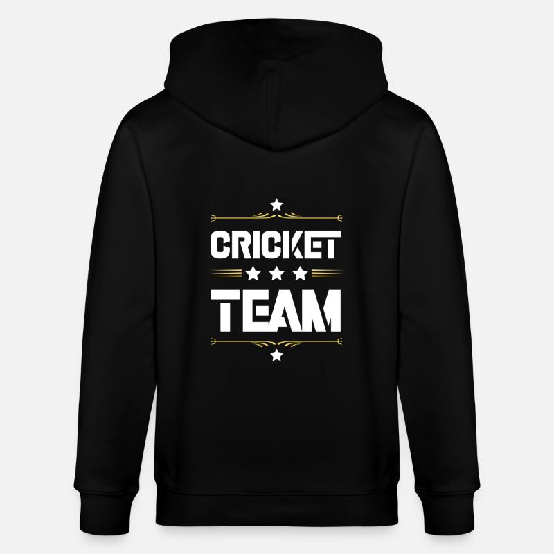 Équipe de cricket - Veste à capuche bio CULTIVATOR Stanley/Stella Unisexe - noir