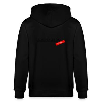 laissez-moi - Veste à capuche bio CULTIVATOR Stanley/Stella Unisexe - noir - Dos - Anna (173cm)