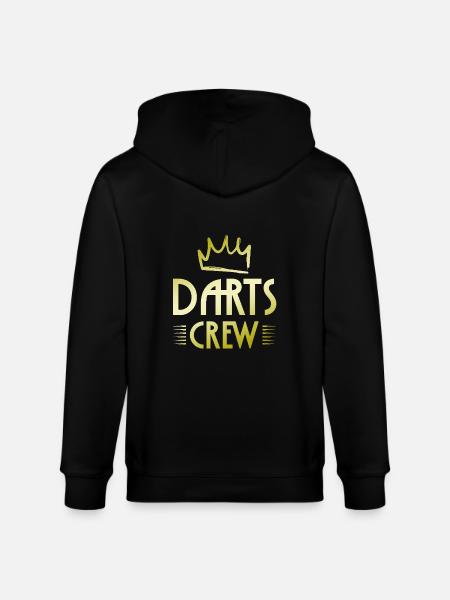 Darts Crew - Stanley/Stella CULTIVATOR Unisex Organic Hooded Jacket - black