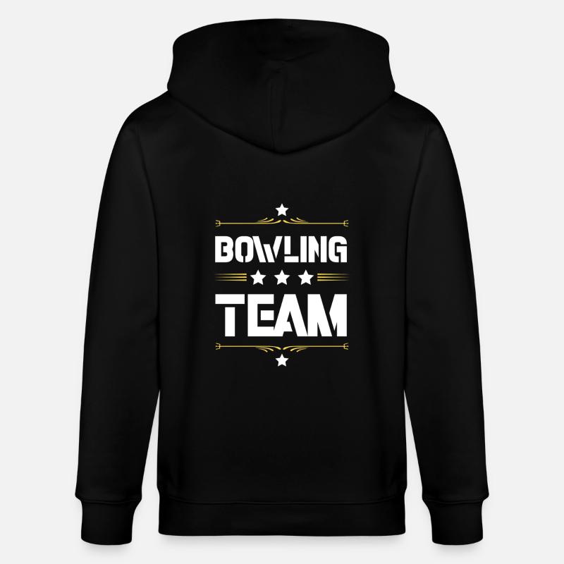 Équipe de bowling - Veste à capuche bio CULTIVATOR Stanley/Stella Unisexe - noir