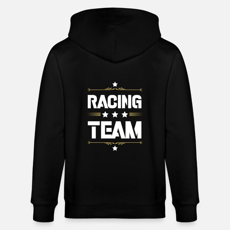 Racing Team - Stanley/Stella Unisex Bio-Kapuzenjacke CULTIVATOR  - Schwarz