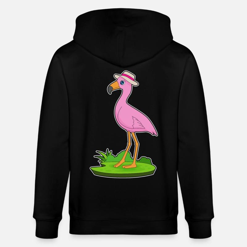 Flamingo Hut - Stanley/Stella Unisex Bio-Kapuzenjacke CULTIVATOR  - Schwarz