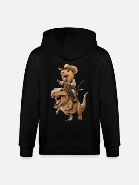 Wasserschwein - Stanley/Stella Unisex Bio-Kapuzenjacke CULTIVATOR - Schwarz