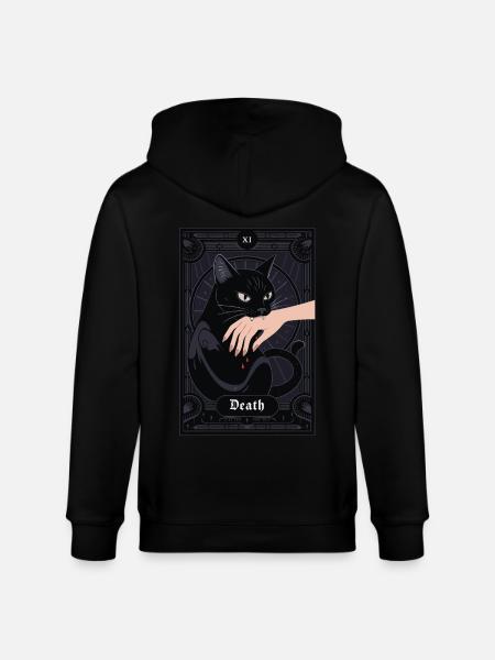 Tarotkarte - Stanley/Stella Unisex Bio-Kapuzenjacke CULTIVATOR - Schwarz