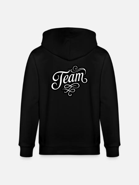 Team - Stanley/Stella CULTIVATOR Unisex Organic Hooded Jacket - black